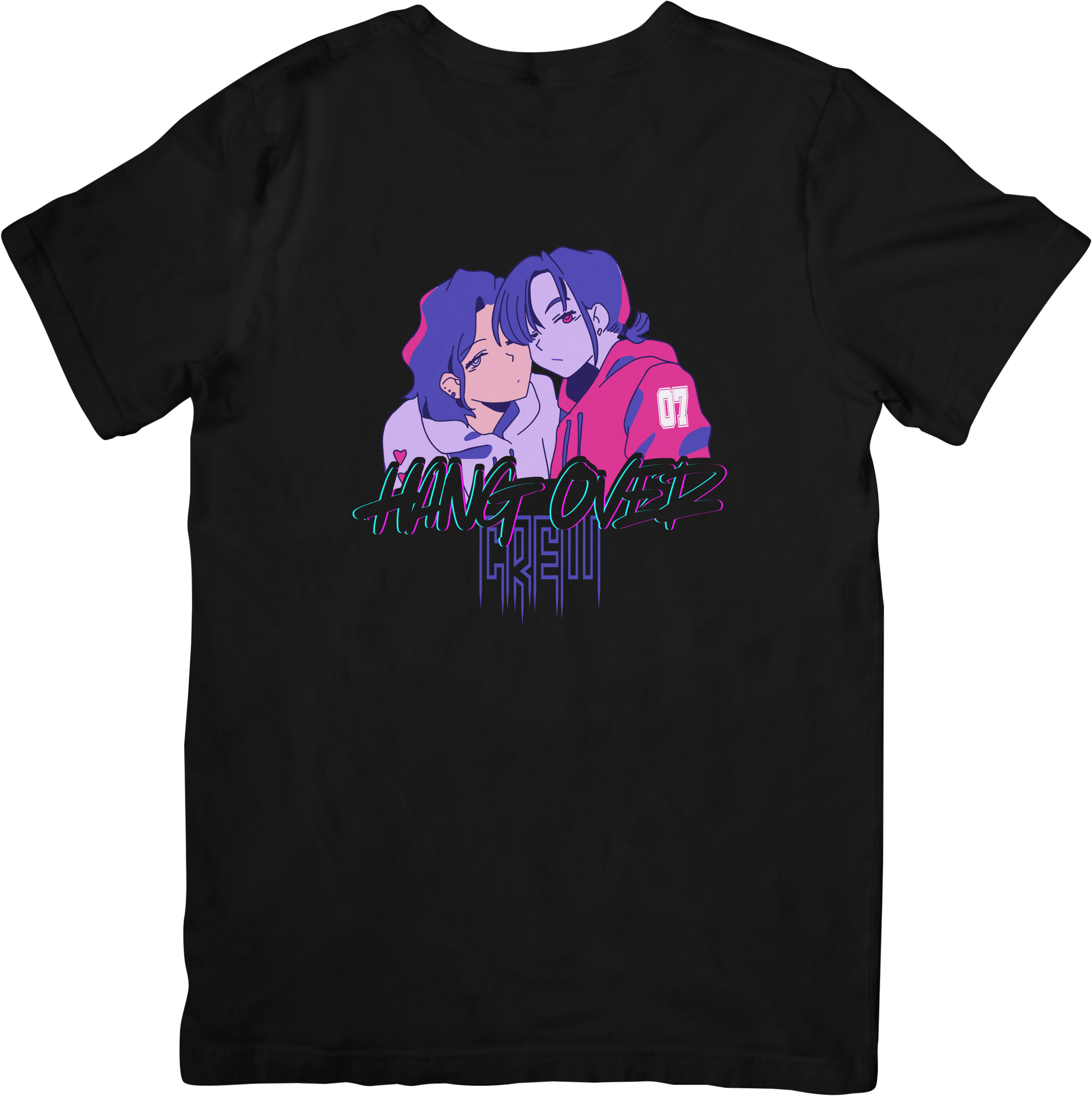 100% Cotton T-Shirt - Hang Over Crew