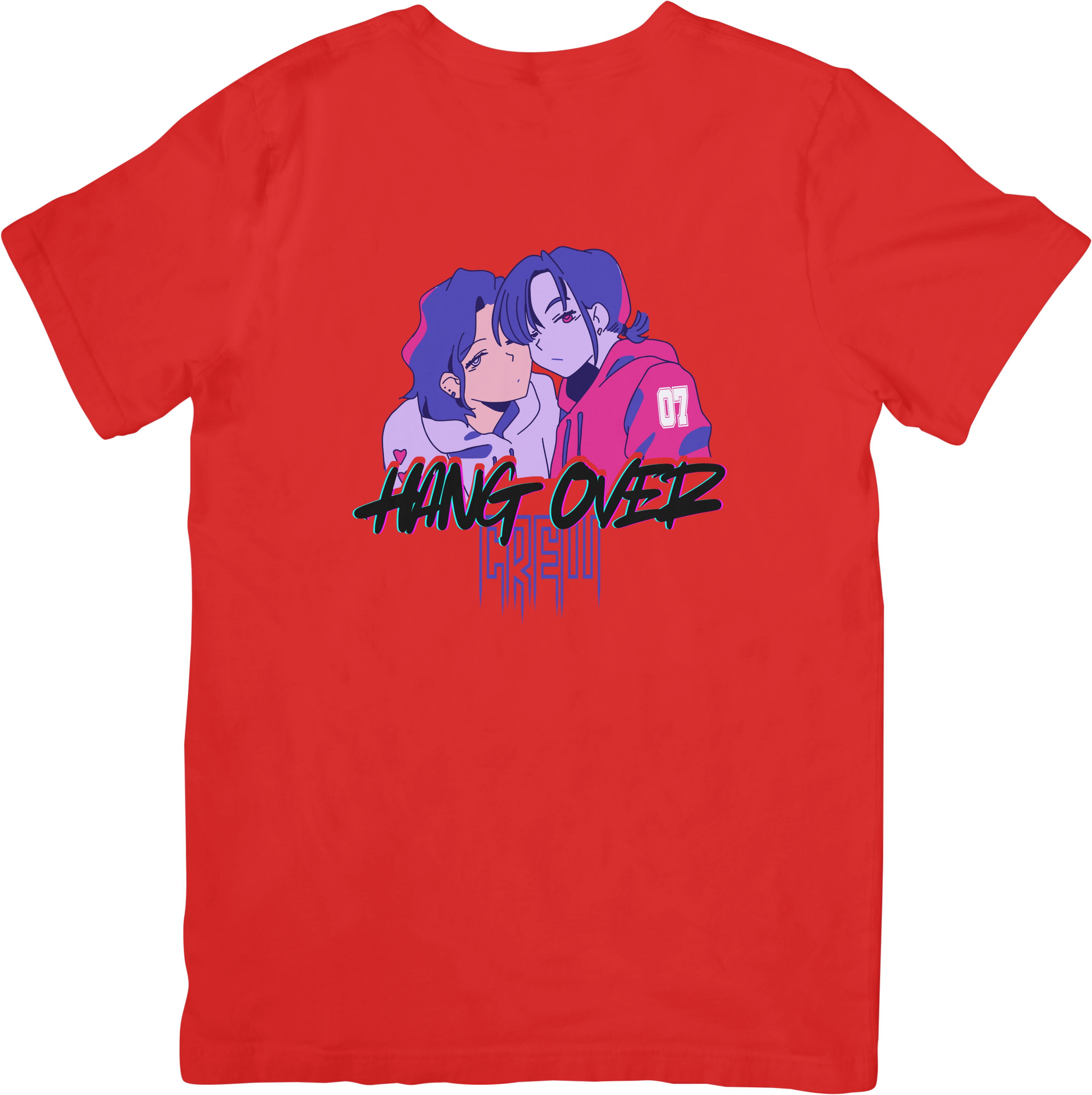 100% Cotton T-Shirt - Hang Over Crew