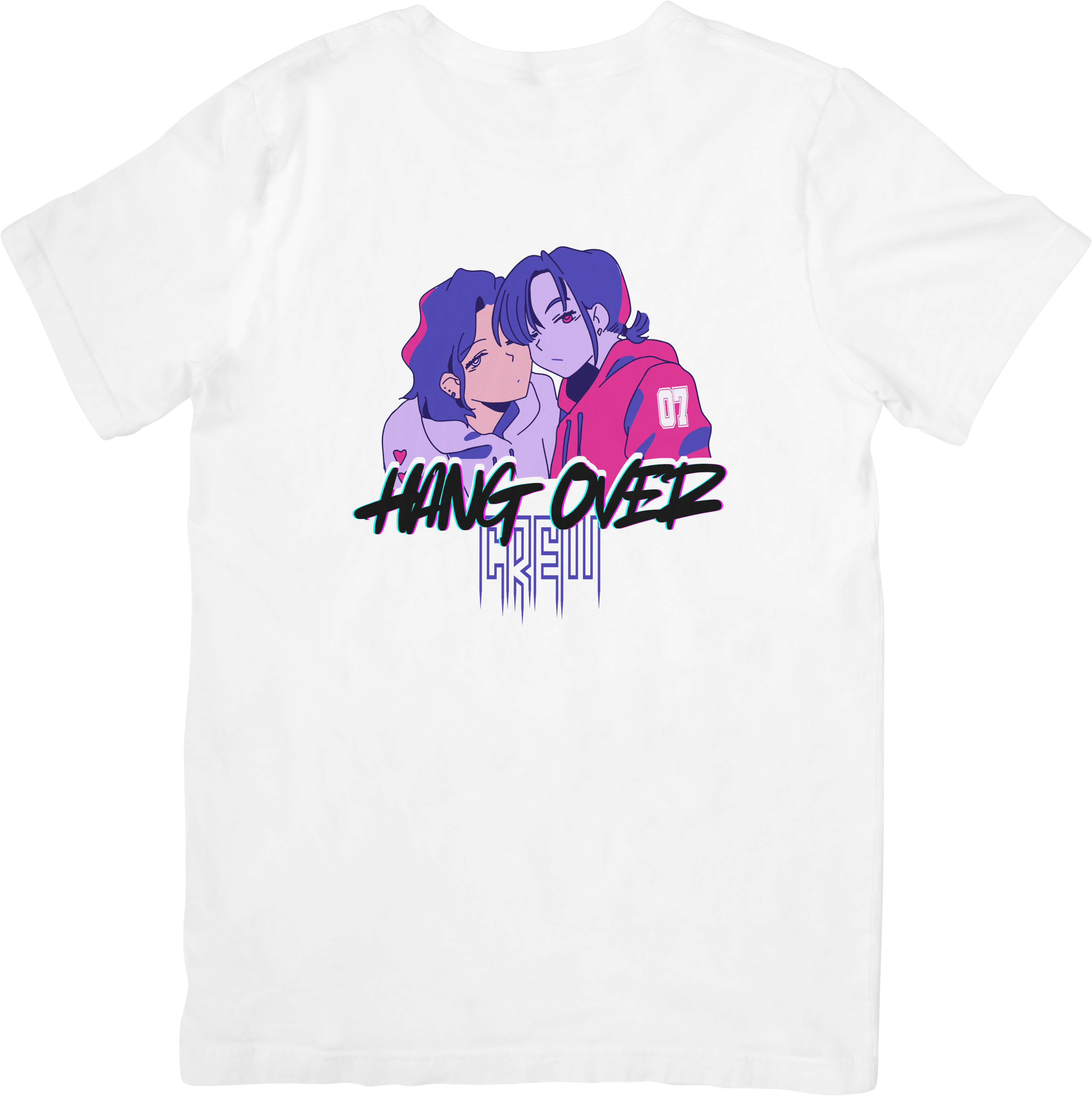 100% Cotton T-Shirt - Hang Over Crew