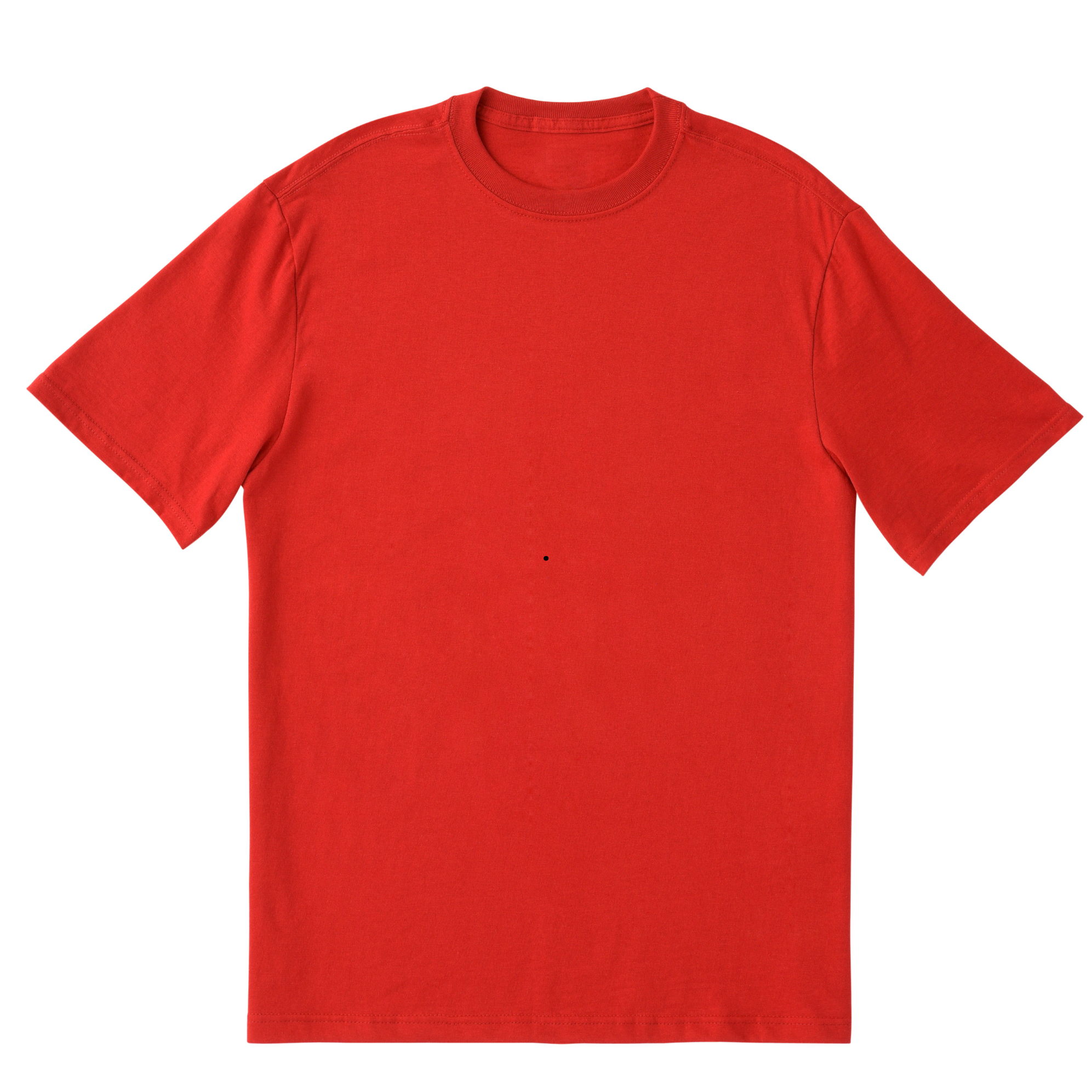 Plain Red Cotton T-Shirt